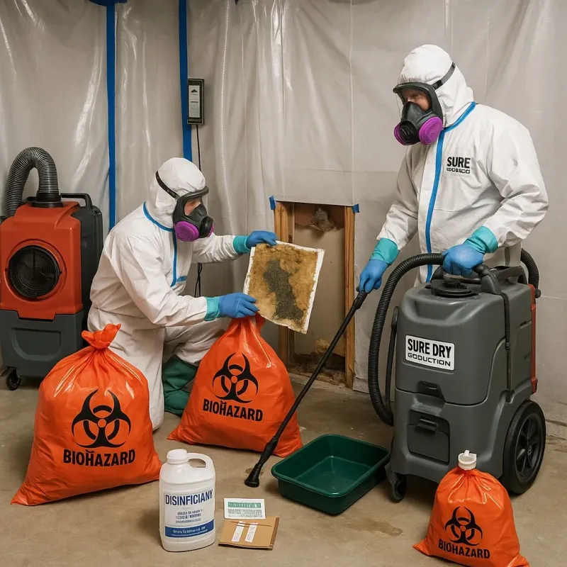 Contaminated Water Handling Protocols process in Lovington, IL